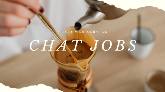 Customer Service Chat Jobs